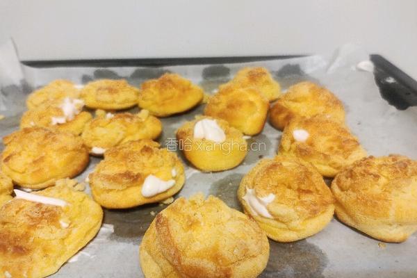 草莓味奶油脆皮泡芙的做法图解21