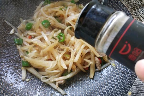 萝卜丝炒肉的做法图解9
