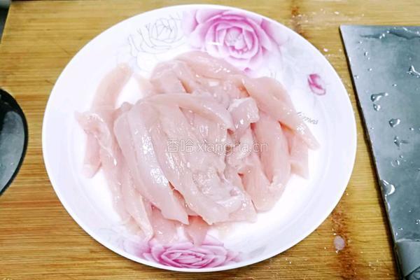 糖醋鸡胸肉的做法图解2