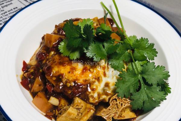 辣椒酱鸡蛋冻豆腐的做法图解8