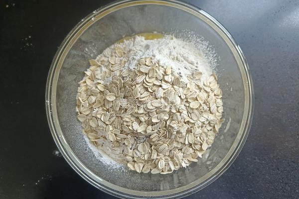 减脂椰香零糖奇亚籽燕麦饼干的做法图解8