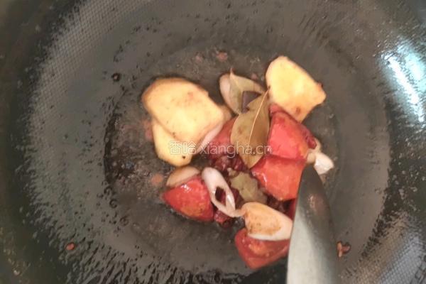 番茄土豆炖牛腩的做法图解8