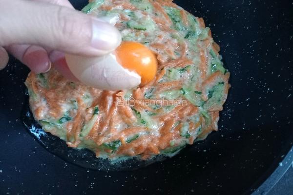 营养蔬菜鸡蛋饼的做法图解9