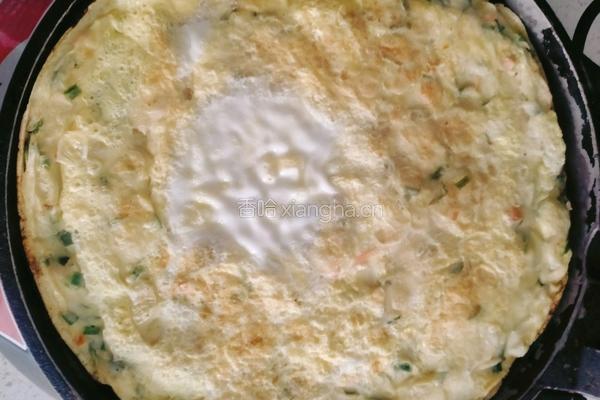 鸡蛋蔬菜饼的做法图解5