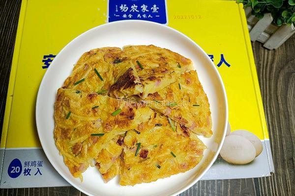 土豆丝鸡蛋饼的做法图解6