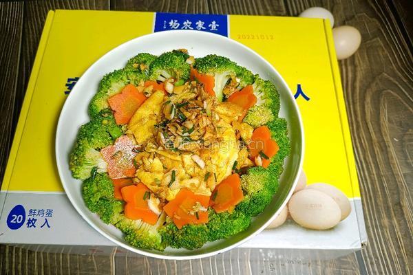 鸡蛋拌西蓝花的做法图解10