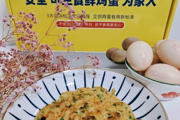 米饭鸡蛋饼