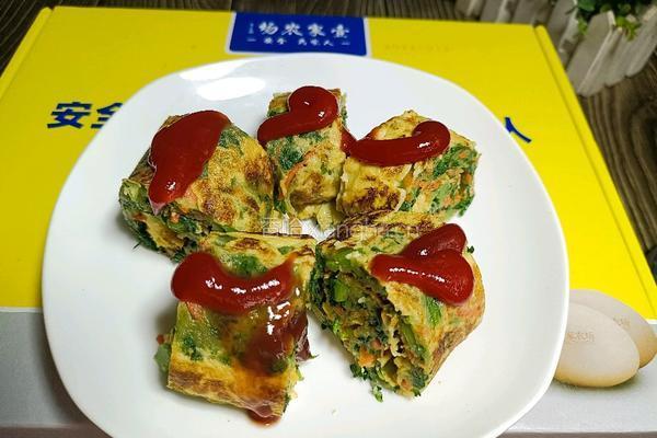 茼蒿鸡蛋卷的做法图解9