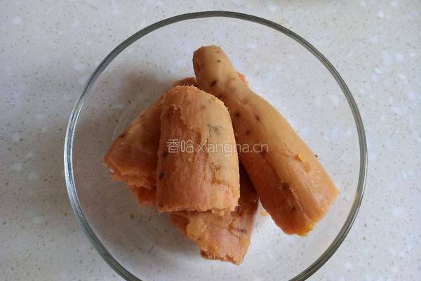 芝士核桃焗红薯的做法图解1