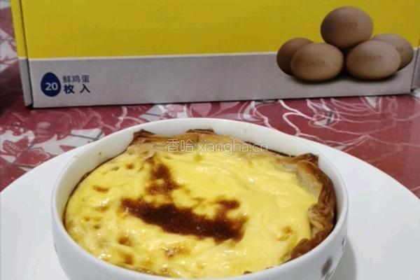 手抓饼大蛋挞的做法图解9