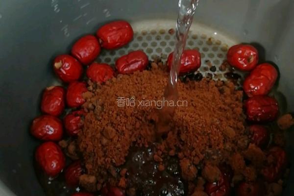 红糖枣糕的做法图解3