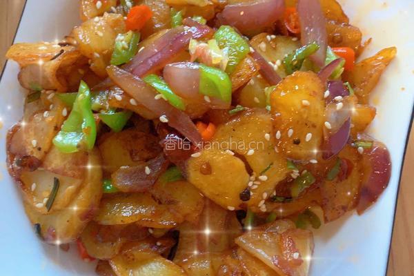 干锅土豆片的做法图解4