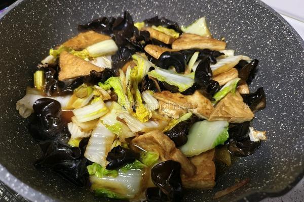白菜豆腐煲的做法图解9
