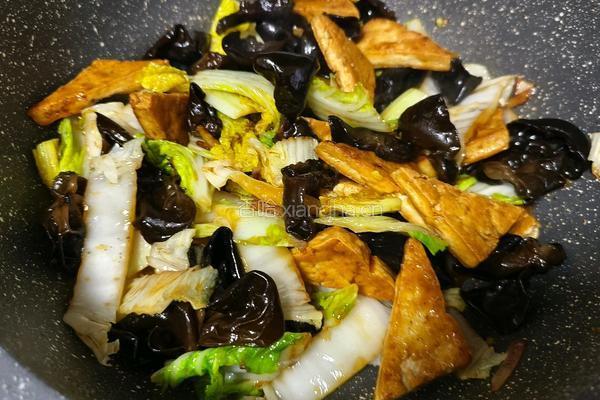 白菜豆腐煲的做法图解10