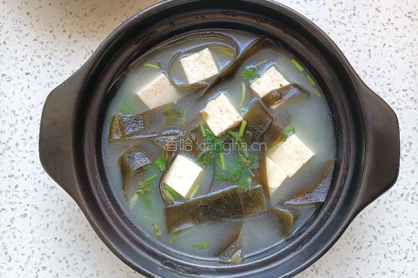 海带豆腐汤的做法图解8