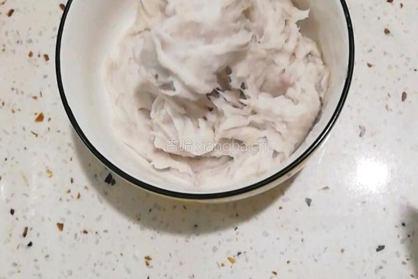 香芋紫薯布丁的做法图解4