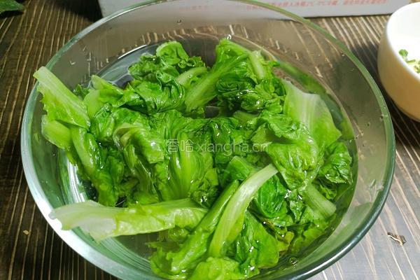 鸡蛋拌生菜的做法图解6