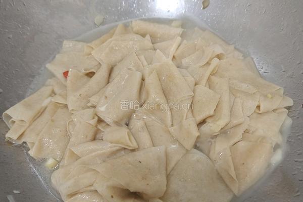 韭菜炒豆皮的做法图解6