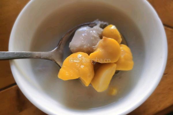 椰奶西米糖水的做法图解8