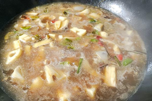 白菜炖莲藕的做法图解6