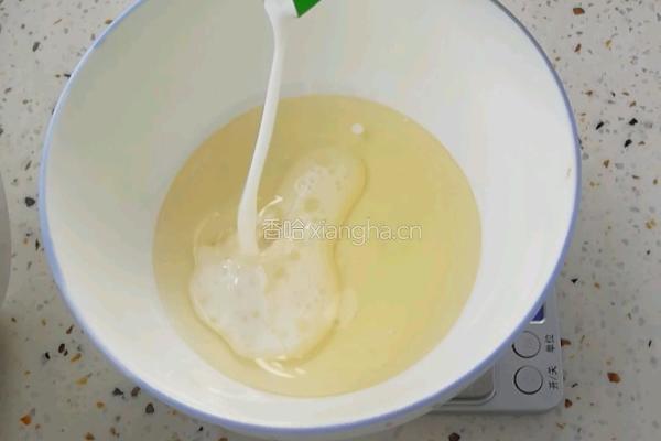 金枕蛋糕的做法图解4