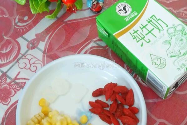 香浓玉米汁的做法图解1