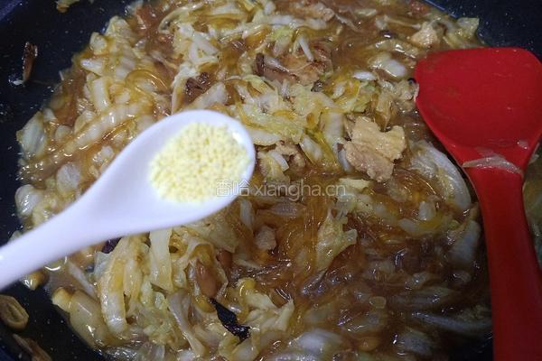猪肉白菜炖粉条的做法图解12