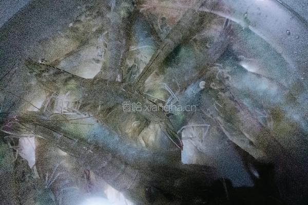 荠菜虾圆的做法图解1
