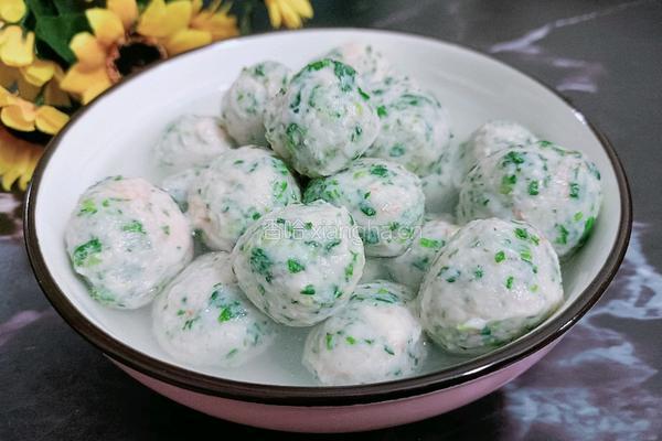 荠菜虾圆的做法图解15