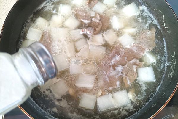 牛肉萝卜汤的做法图解9