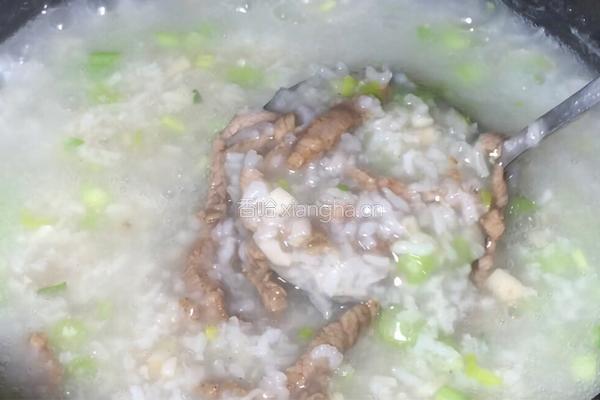 芹菜莲藕瘦肉粥的做法图解10