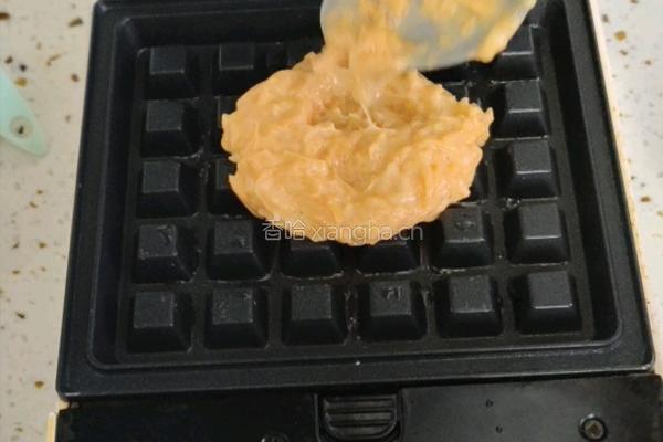 红薯鸡蛋饼的做法图解7