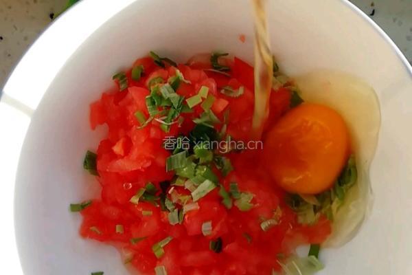 西红柿鸡蛋饼的做法图解3