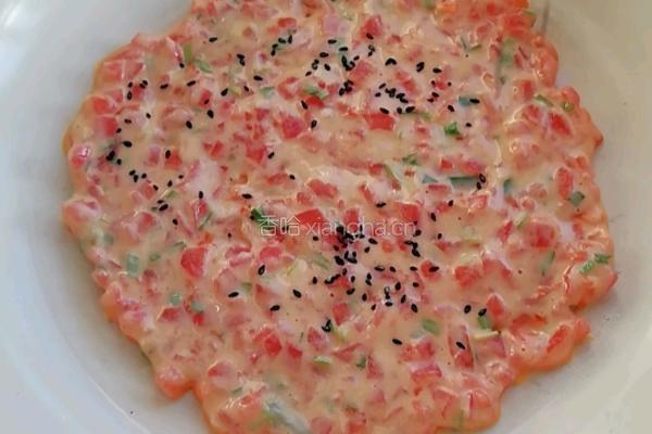 西红柿鸡蛋饼的做法图解10