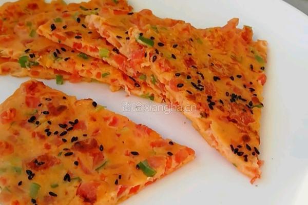 西红柿鸡蛋饼的做法图解13
