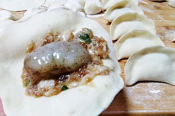 虾肉饺子的做法图解7