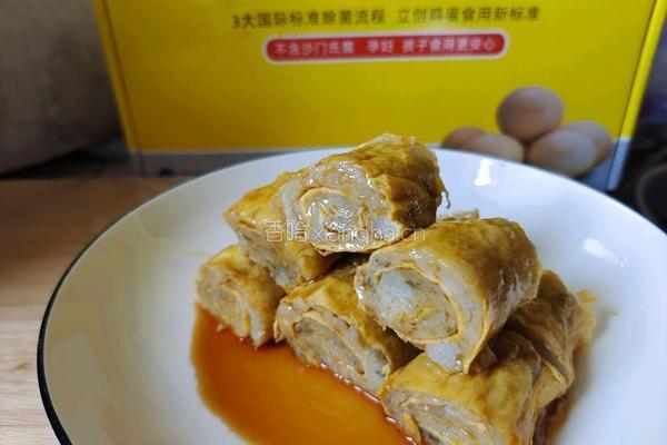 鸡蛋鱼滑卷的做法图解8