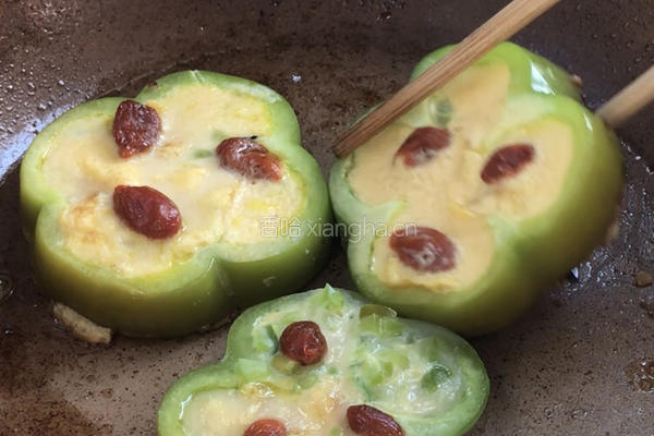 甜椒鸡蛋饼的做法图解7