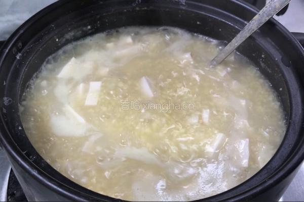 豆腐小米粥的做法图解7