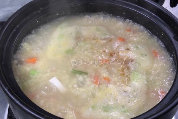 豆腐小米粥的做法图解9
