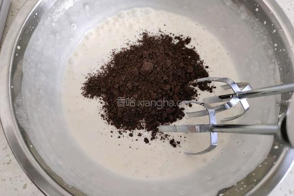4寸奥利奥咸奶油蛋糕的做法图解10