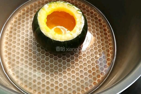 南瓜烤蛋的做法图解3