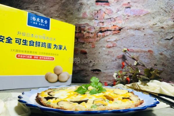 鸡蛋手抓饼披萨的做法图解11