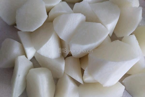 萝卜排骨汤的做法图解2