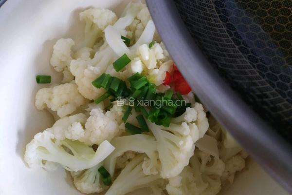 凉拌花菜的做法图解4