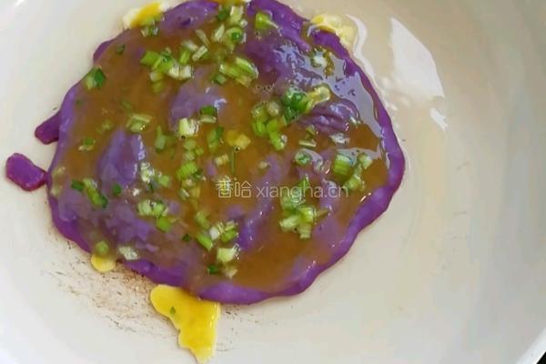 紫薯鸡蛋饼的做法图解10