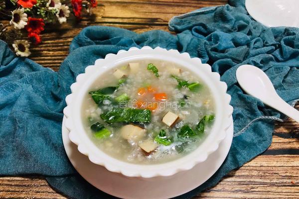 蔬菜杂米粥