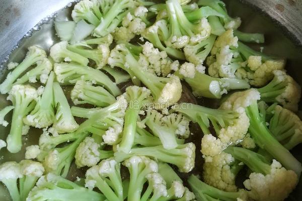 炝菜花的做法图解3