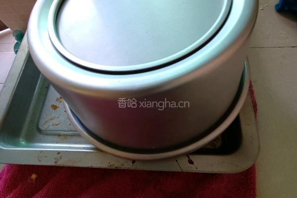 六寸南瓜戚风的做法图解11