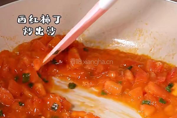 番茄鸡蛋面片汤的做法图解3